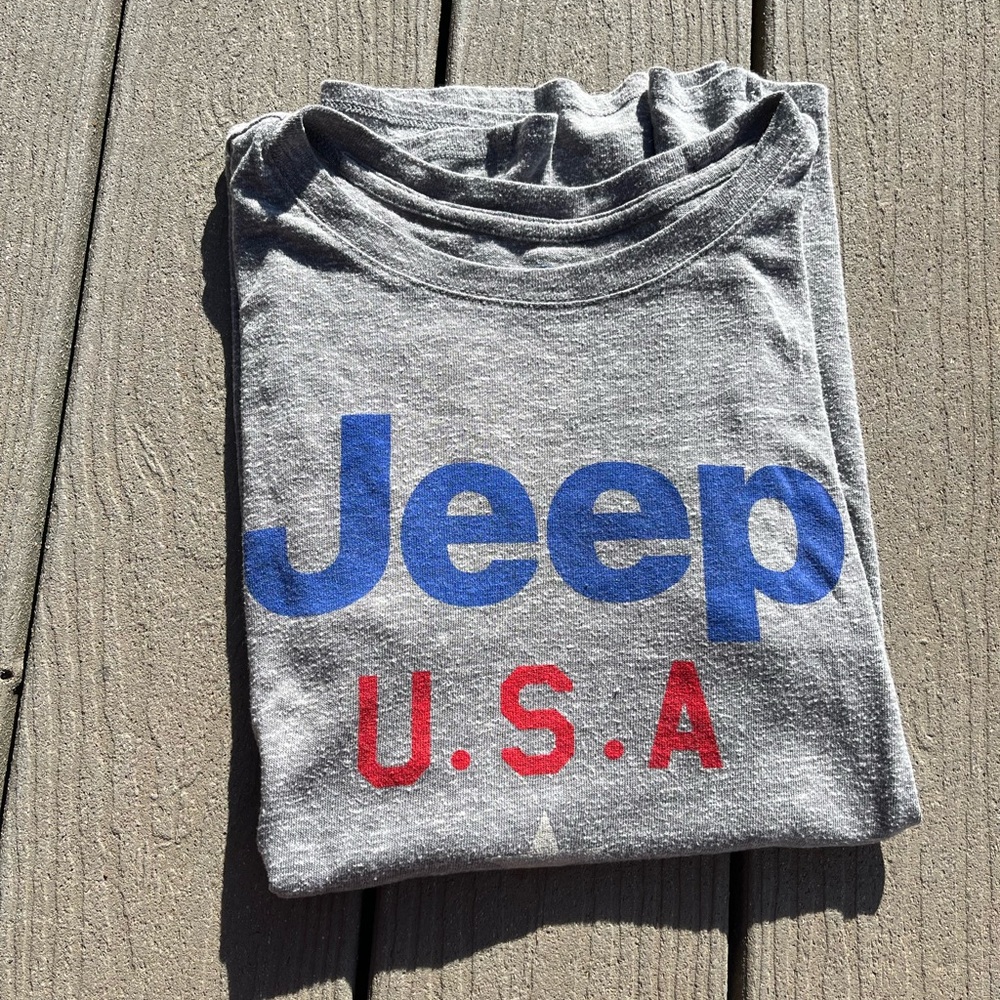 LuckyBrand retro Jeep t-shirt